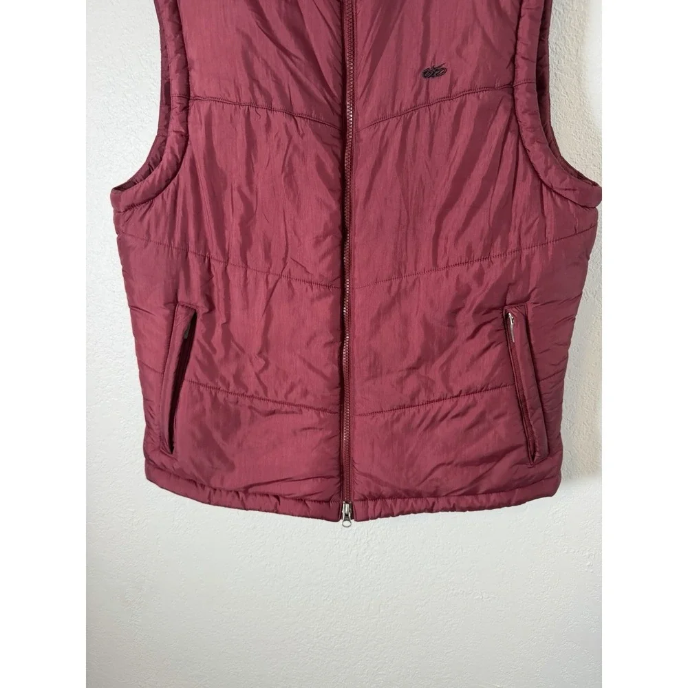 Nike SB 6.0 Puffer Jacket Vest Retro Mens Size Large Red